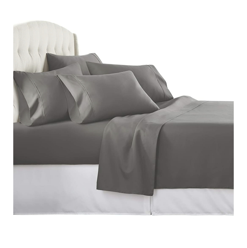 🆕️ 6 Pcs Hypoallergenic 1800 Series Bedding Set